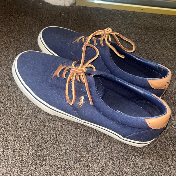 POLO RALPH LAUREN Men's Faxon Low Sneaker - Picture 1 of 4